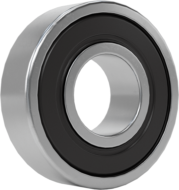 Elektrik Yalıtımlı Bilyalı Rulman, Sızdırmaz, Ticaret No. 6001-2RS, 12 mm Şaft Çapı için