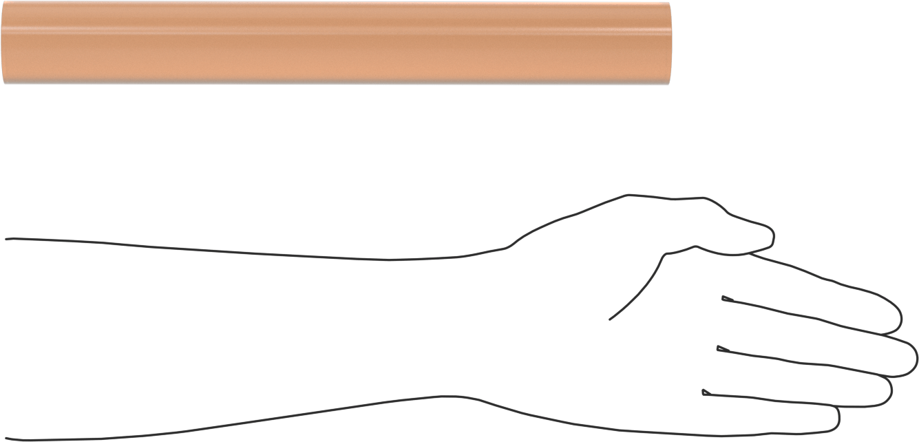 Darbeye Dayanıklı PPSU, 1-1/2" Çap