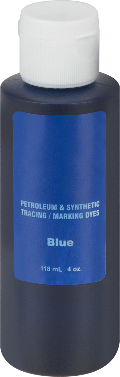 Sızıntı Tespit Boyası, Hidrolik Sistemler için, Mavi, 4 FL. oz. Şişe