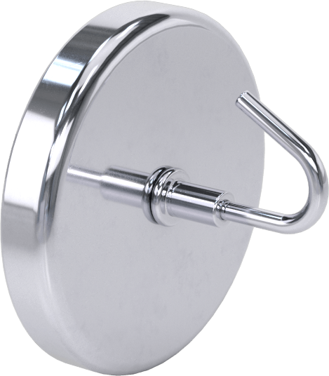 Mıknatıslı Kanca, 2“ Genişlik x 1-1/4” Yükseklik x 1-1/4" Derinlik
