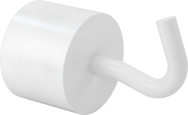 Mıknatıslı Kanca, 7/8“ Genişlik x 7/8” Yükseklik x 1-3/8" Derinlik