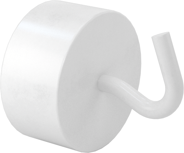 Mıknatıslı Kanca, 1-1/4“ Genişlik x 1-1/4” Yükseklik x 1-3/8" Derinlik