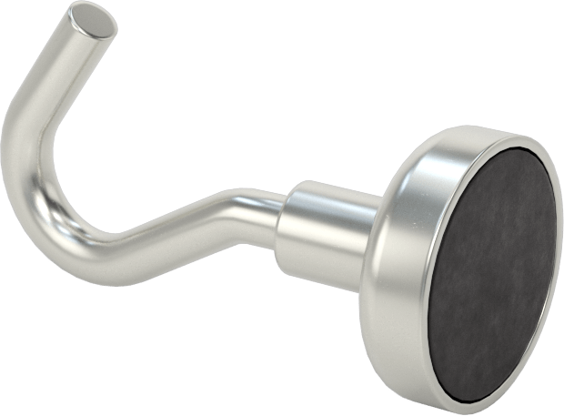 Mıknatıslı Kanca, 5/8“ Genişlik x 5/8” Yükseklik x 1-3/8" Derinlik