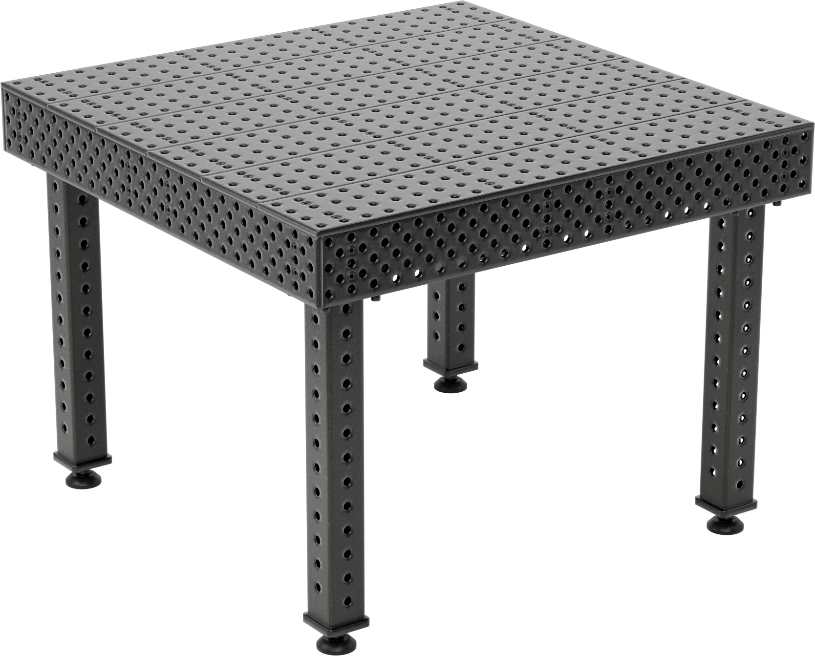 Kaynak için Sabitleme Masası, 5-Sided, 48“ Uzunluk x 48” Genişlik x 36" Toplam Yükseklik