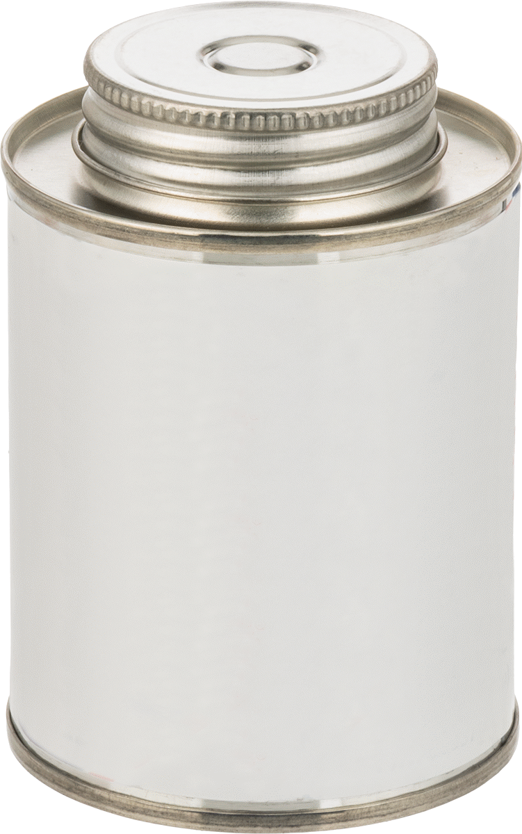 Metal İçermeyen Gıda Sınıfı Aşınma Önleyici Yağlayıcı, 8 FL. oz. Fırçalı Kapaklı Teneke Kutu