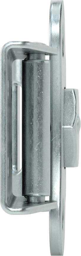 Döndürerek Açılan Çekme Mandalı, Çinko Kaplı Çelik, 3/8" Kilitleme Mesafesi, 4-3/4" Uzunluk