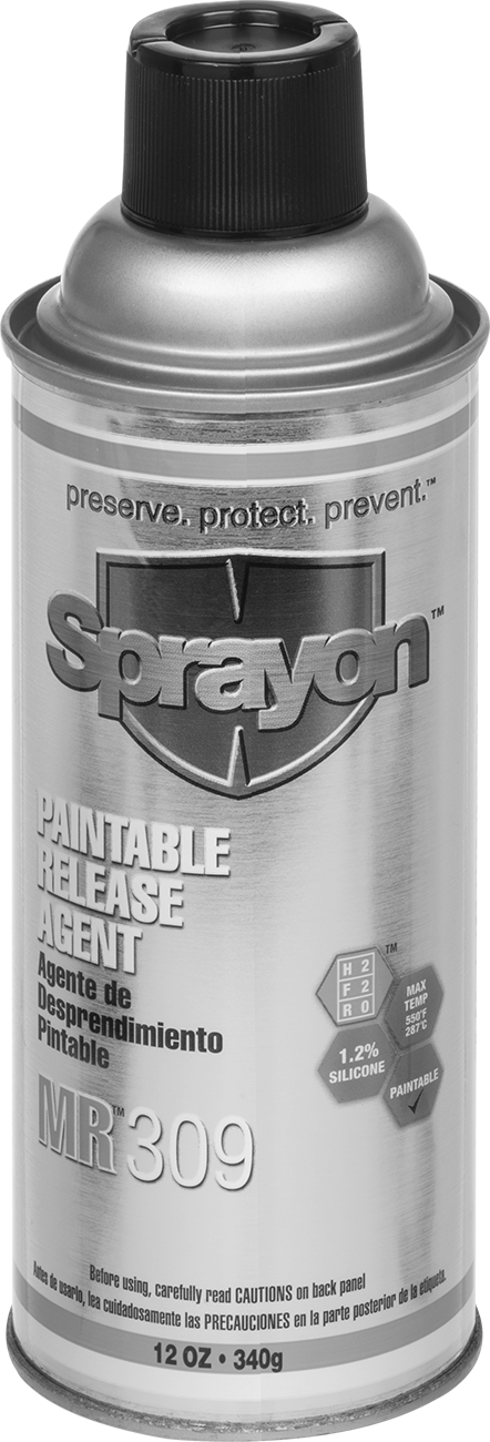 Kalıp Ayırıcı Yağlayıcılar, Kalıntı Bırakmayan, 12 oz. Aerosol Kutu, Silikon Katkısı