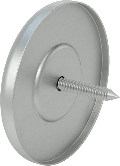 Dışbükey Duvar Montajlı Kapı Durdurucu, Dull Pirinç Taban, Krom Kaplama, 2-1/2" Çap