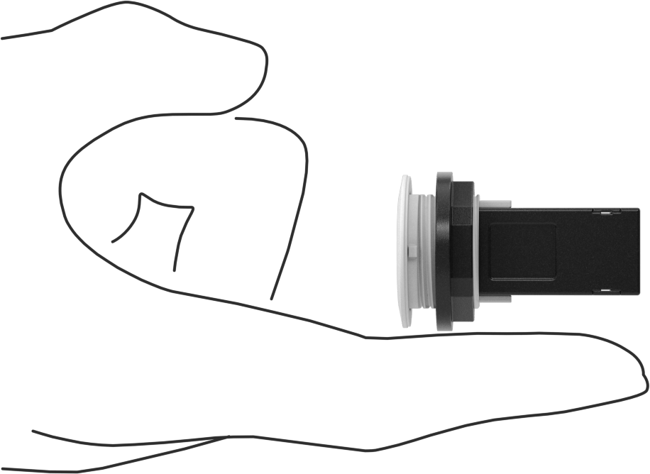 Panele Monte USB Adaptörü, 3.2 Gen 1 USB, A Dişi x A Dişi, Beyaz