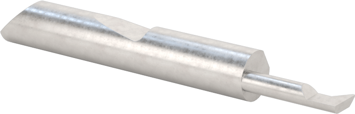 Hızlı Değiştirilebilir İç Profilleme Torna Takımı, 1/4" Şaft Çapı, 0,180" Delik Çapı, 1/2" Maksimum Delik Derinliği