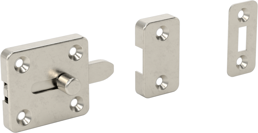 Kayan Cıvata Mandalı, 304 Paslanmaz Çelik, 1-1/4“ Yükseklik x 1-3/8” Genişlik