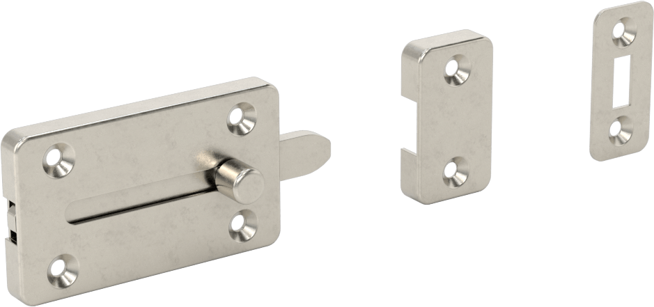 Kayan Cıvata Mandalı, 304 Paslanmaz Çelik, 1-1/4“ Yüksek x 2-3/16” Geniş