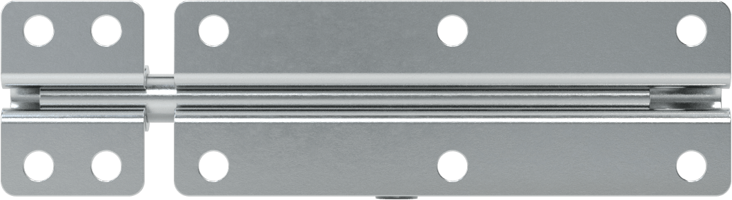 Kaldır-Bırak Namlu Kayar Cıvata Mandalı, Çinko Kaplı Çelik, 4-5/8“ Genişlik x 1-5/8” Yükseklik