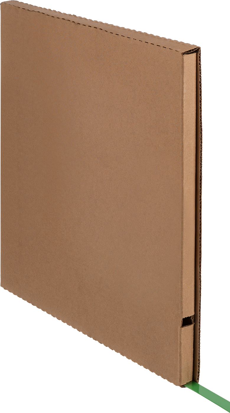 Pürüzsüz Polyester Plastik Çember, Kutulu Mini Bobin, 3/4“ Genişlik x 0,040” Kalınlık x 300 Fit Uzunluk