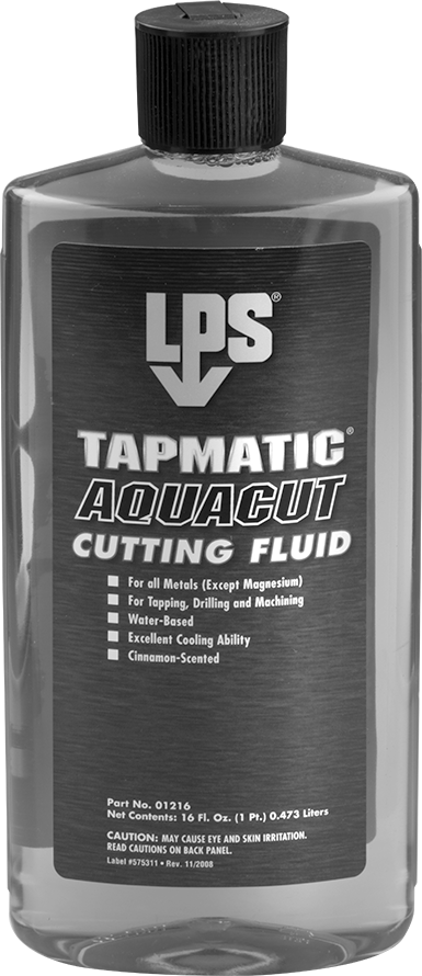 Frezeleme, Delme, ve Tornalama LPS Soğutma Sıvısı, Neredeyse Kuru İşleme için, Tapmatic Aquacut, 16 FL.oz