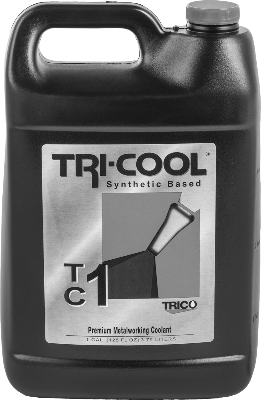 Frezeleme, Delme, ve Torna Soğutma Sıvısı, Sisleme Sistemleri için, Trico Tri-Cool, 1 Galon Sürahi