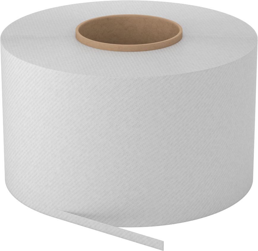 Polyester Plastik Çember, Dokuma, Standart Bobin, 3/8“ Genişlik x 0,016” Kalınlık, 5250 Fit Uzunluk