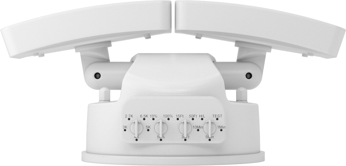 Ayarlanabilir Başlıklı Güvenlik Işığı, 2 Başlıklı, 2000 Lumens, Kısılabilir, Beyaz
