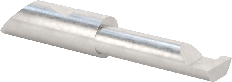 Hızlı Değiştirilebilir Torna için Halka Yiv Açma Aleti, 1/2“ Çaplı Şaft ve 0,118” Genişliğinde Oluk ile