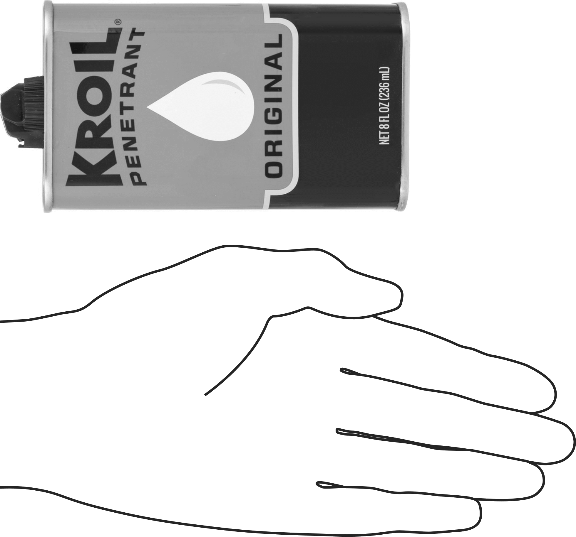 Penetran Yağlayıcı, Kano Labs Kroil, 8 FL. oz. Teneke Kutu