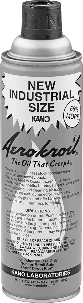 Penetran Yağlayıcı, Kano Labs Kroil, 16,5 oz. Aerosol Kutusu