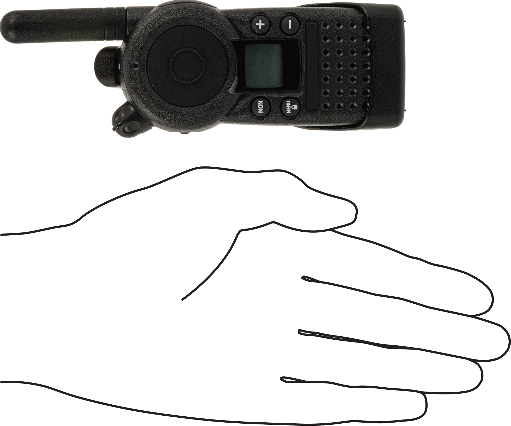 Radyo, 1W, UHF Frekansı, 1 Channel