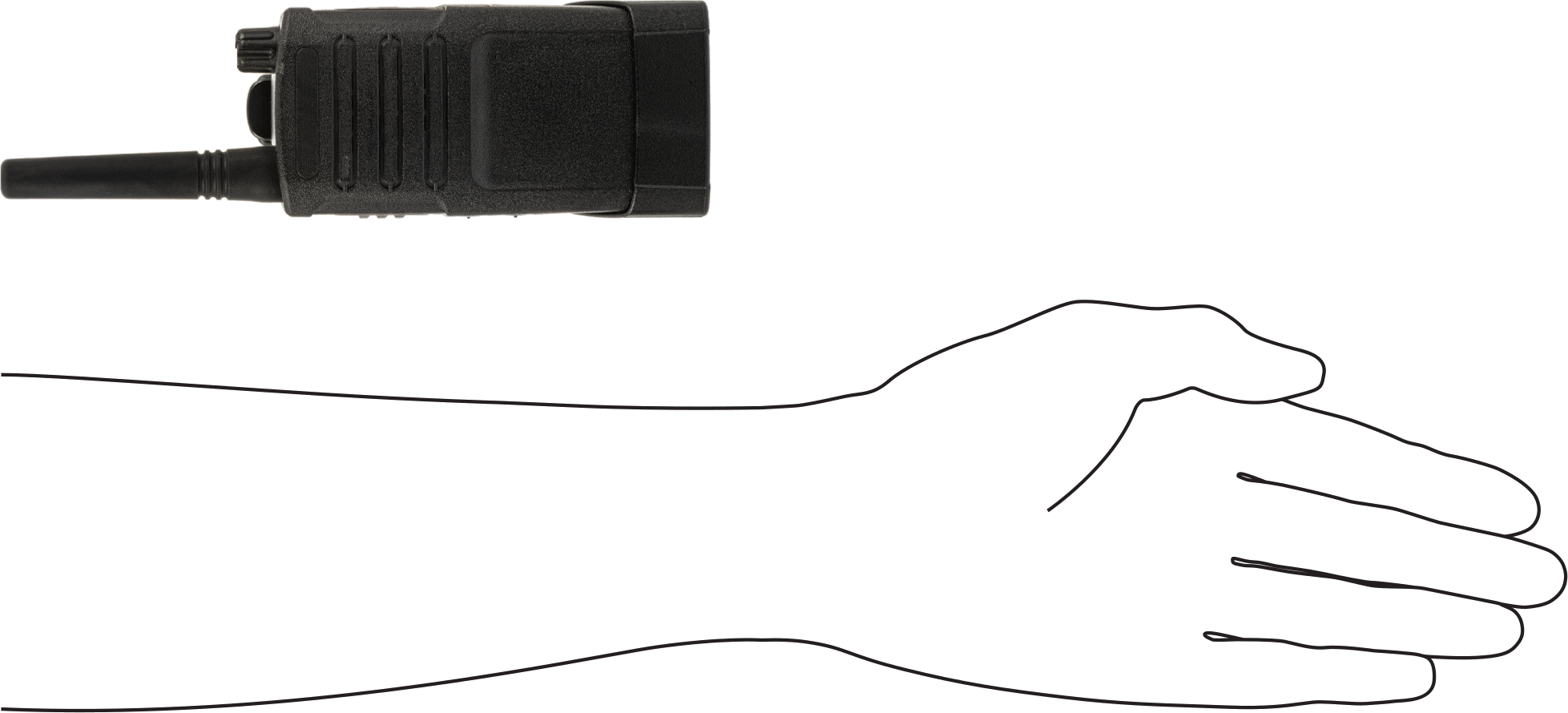 Radyo, 2W, UHF Frekansı, 2 Channels
