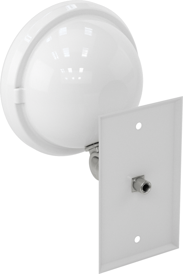 1 Steel Add-on Head with 400 Lumens for Emergency Backup Light