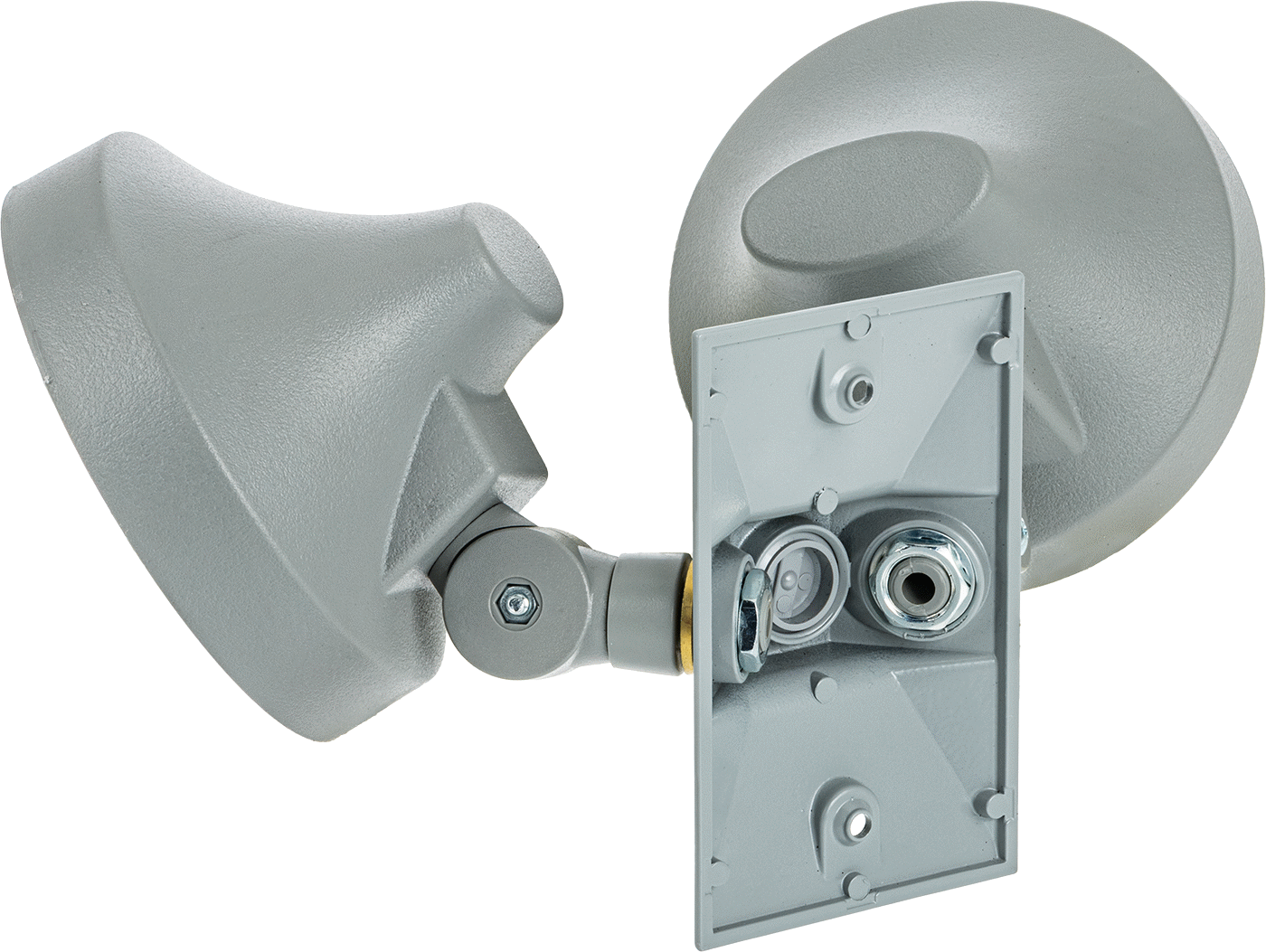 2 Plastic Add-on Heads with 800 Lumens for Emergency Backup Light
