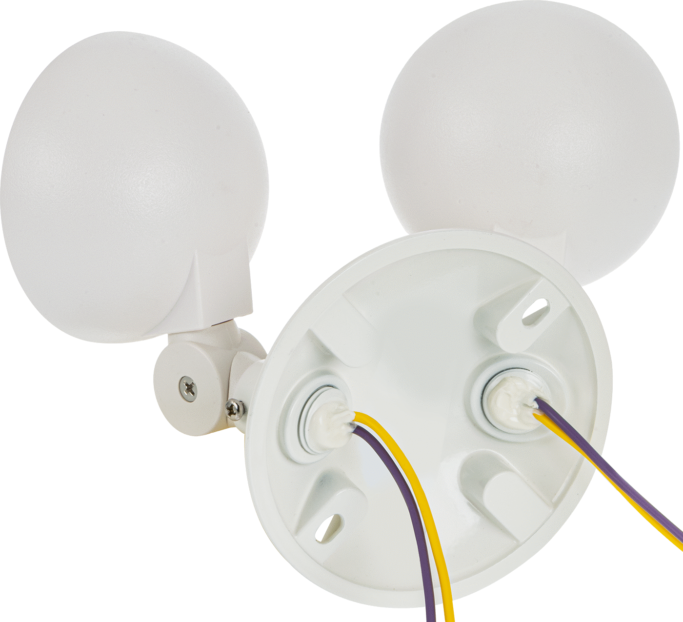 2 Plastic 2W Add-on Heads with 300 Lumens for Emergency Backup Light