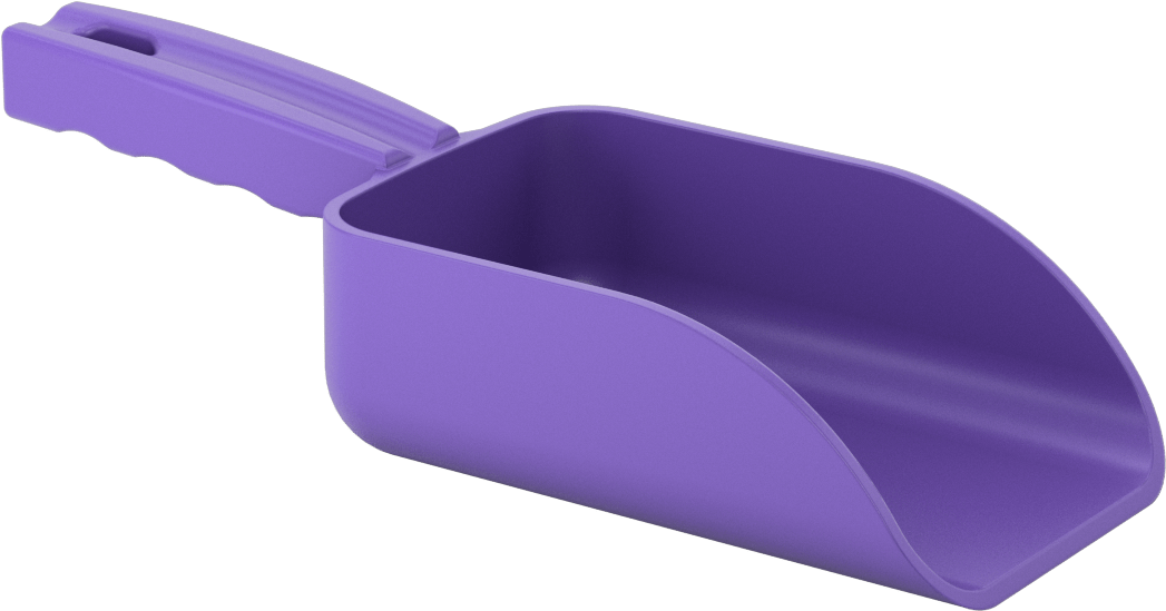 Plastik Kepçe, Düz Tabanlı, 16,9 FL. oz. Kapasite