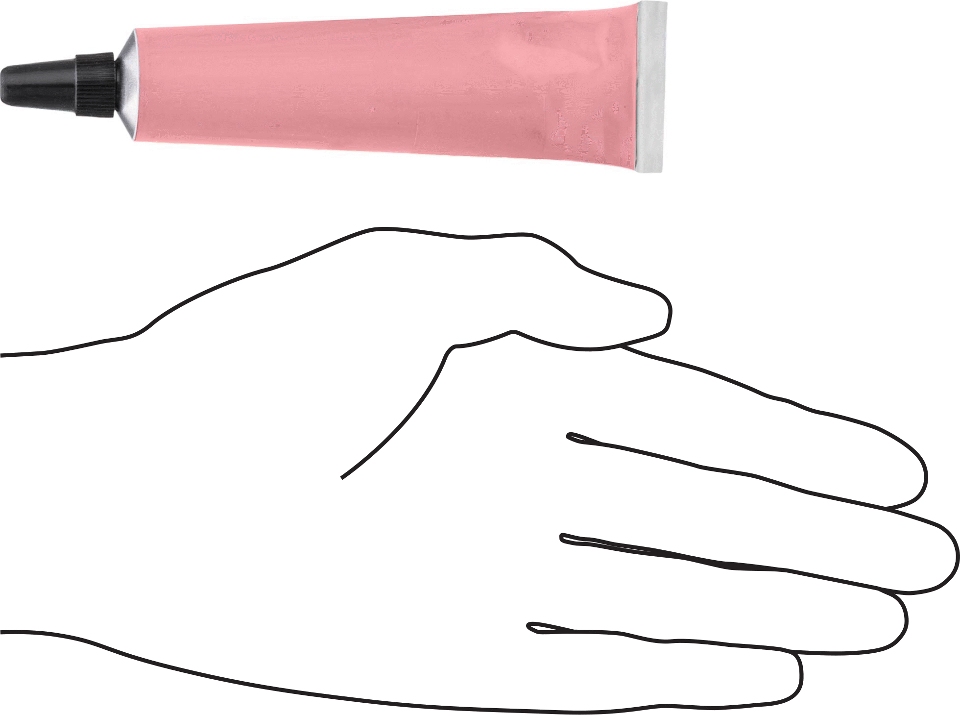 Kurcalama ve Titreşim Algılama Boyası, Floresan Pembe, 1 FL. oz. Tüp