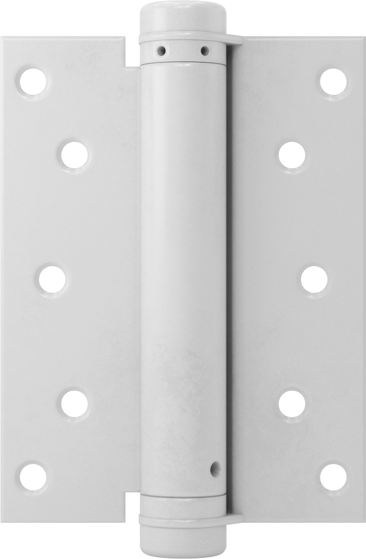 Gömme Montajlı Kapı Menteşesi, Standart Dışı Delikli, Kare Köşeler, Çelik, 4-1/2" Toplam Genişlik