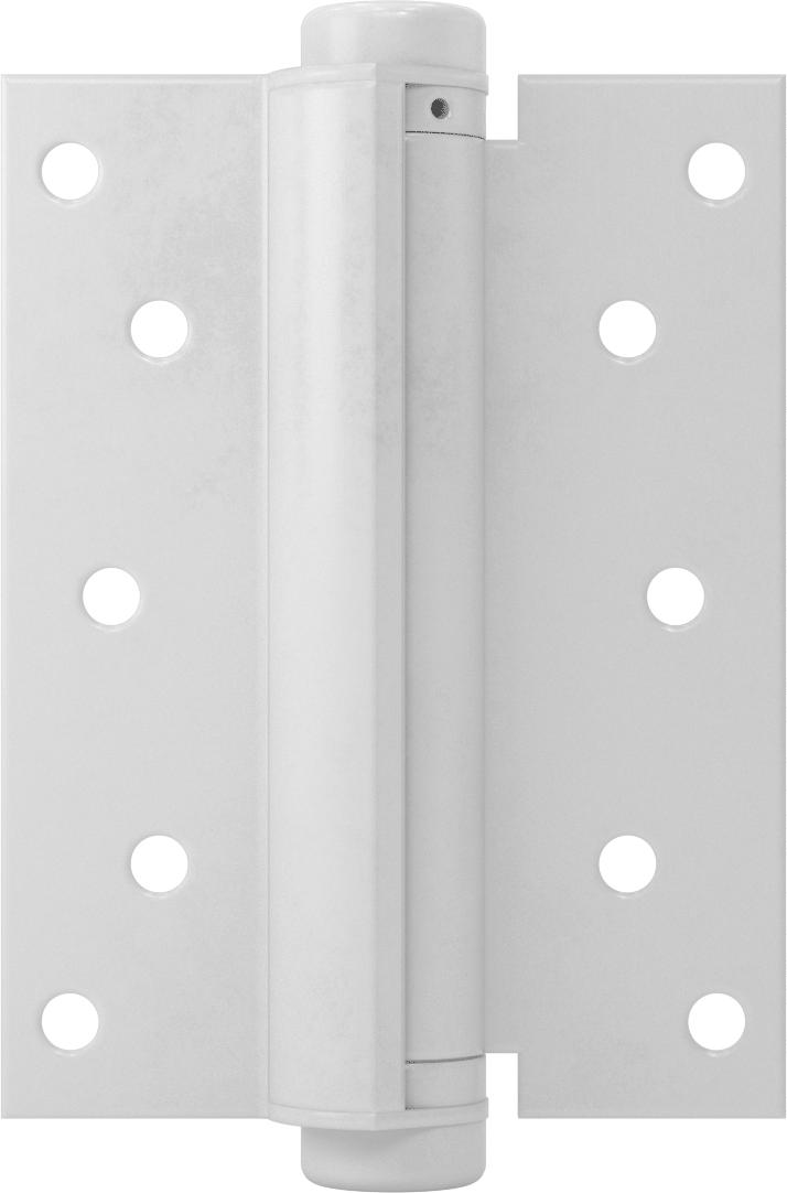 Gömme Montajlı Kapı Menteşesi, Standart Dışı Delikli, Kare Köşeler, Çelik, 4-1/2" Toplam Genişlik