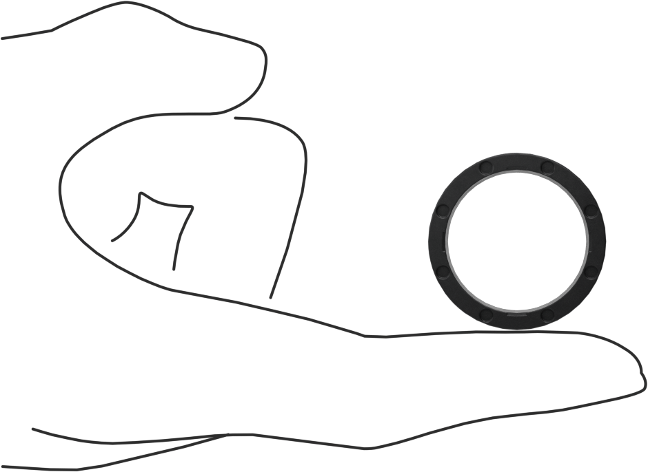 Floroelastomer Çubuk Silecek, 1" Çubuk Çapı için, MS28776-9