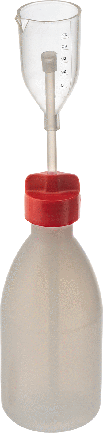 Sıkarak Ölçülen Şişe, LDPE Plastik, 8 FL. oz Kapasite