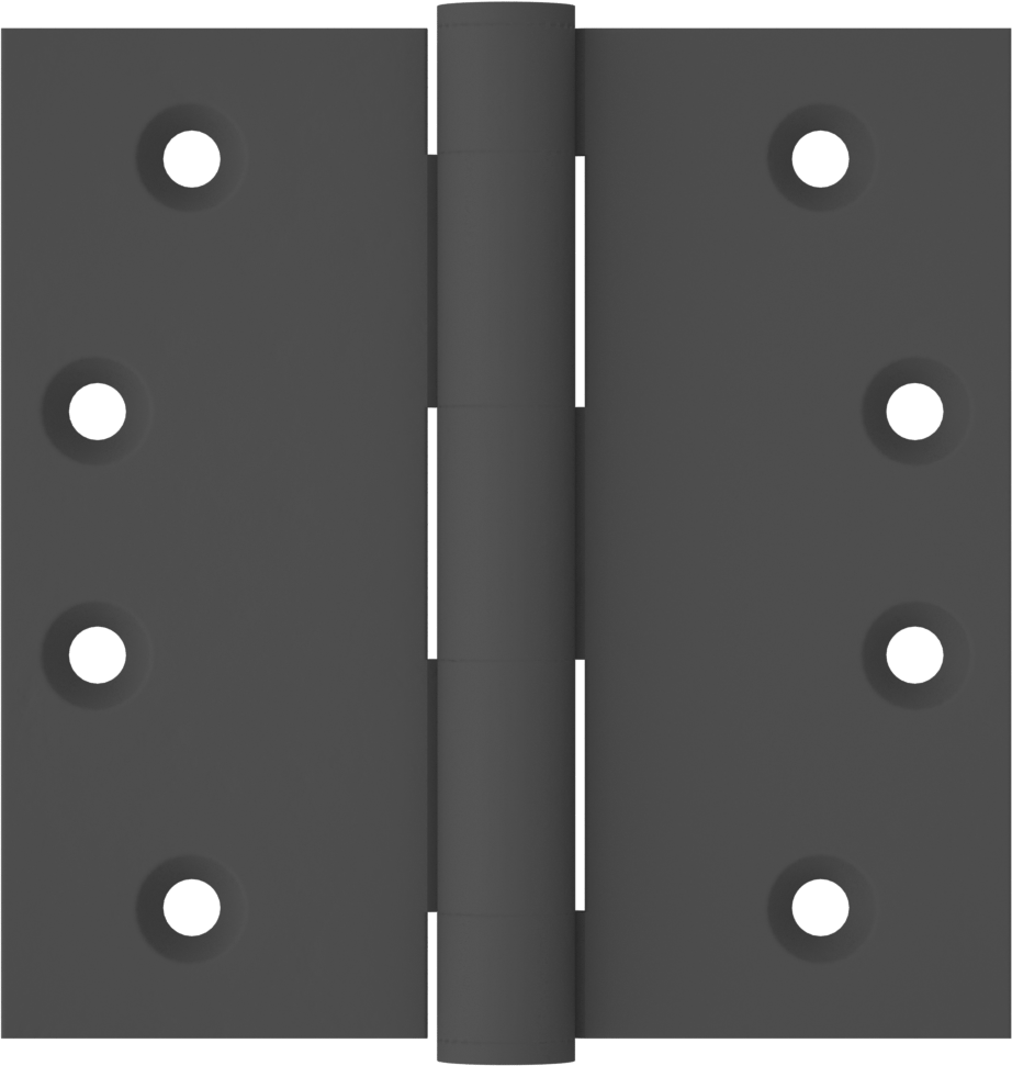Gömme Montajlı Giriş Kapısı Şablonu Menteşesi, Astarlı Çelik, 4“ x 2” Kapı Kanadı