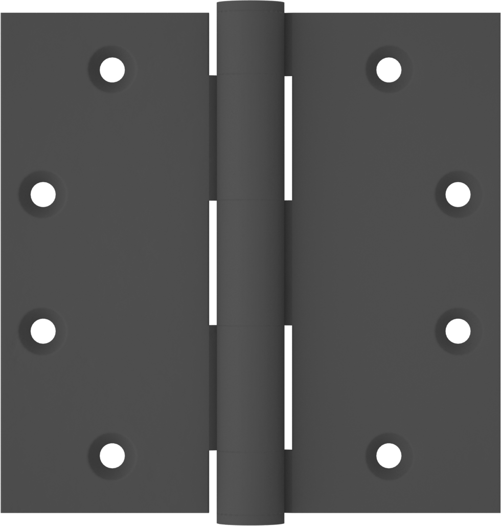 Gömme Montajlı Giriş Kapısı Şablonu Menteşesi, Astarlı Çelik, 4-1/2“ x 2-1/4” Kapı Kanadı