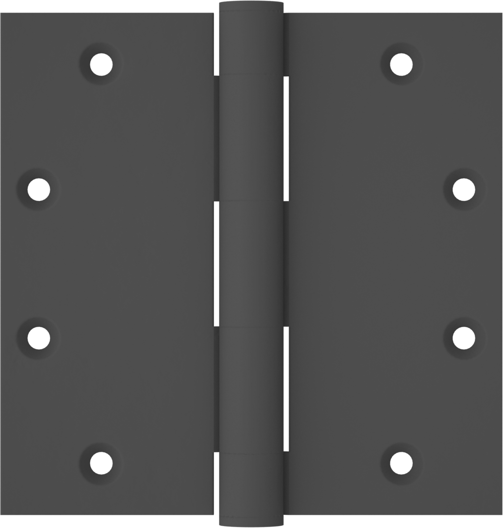 Gömme Montajlı Giriş Kapısı Şablonu Menteşesi, Astarlı Çelik, 5“ x 2-1/2” Kapı Kanadı