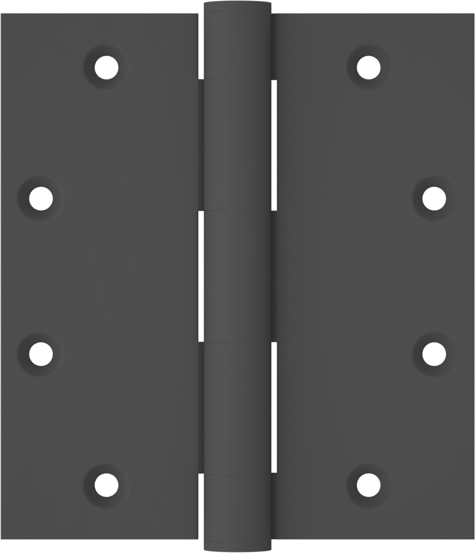 Gömme Montajlı Giriş Kapısı Şablonu Menteşesi, Astarlı Çelik, 5“ x 2-1/4” Kapı Kanadı