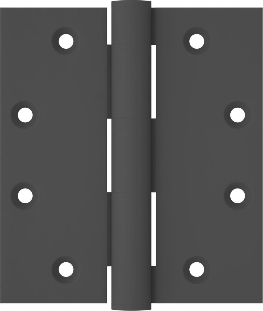 Gömme Montajlı Giriş Kapısı Şablonu Menteşesi, Astarlı Çelik, 4-1/2“ x 2” Kapı Kanadı