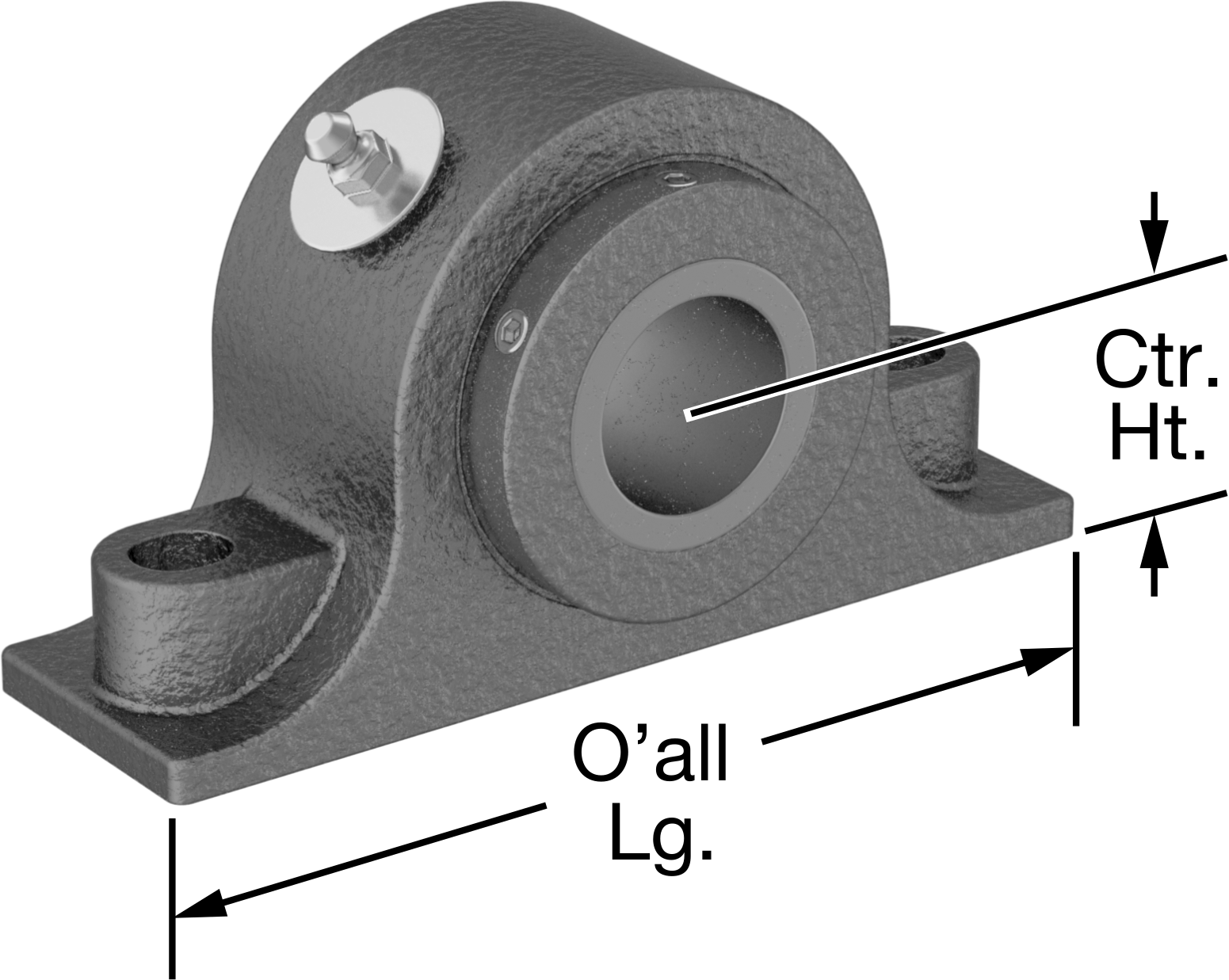 Montajlı Sızdırmaz Konik Makaralı Rulman, 40 mm Mil Çapı için