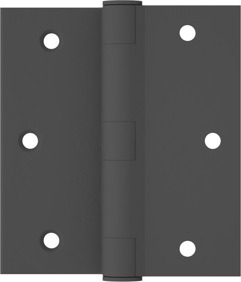 Yarım Gömme Giriş Kapısı Menteşesi, Astarlı Çelik, 3-1/2“ x 1-5/8” Kapı Kanadı