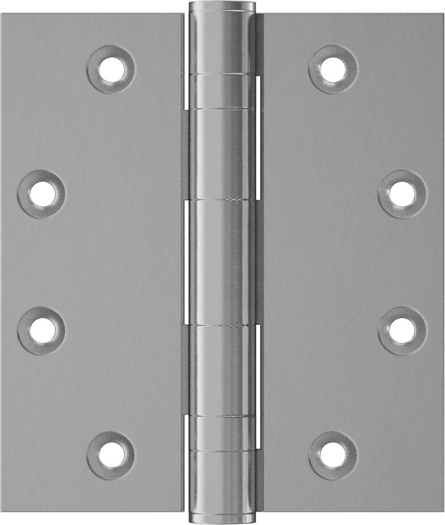Rulmanlı Gömme Montajlı Kapı Menteşesi, Çıkarılabilir Pim, 4-1/2“ x 2” Kapı Kanadı, 0,134" Yaprak Kalınlığı