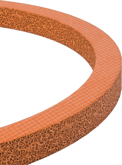 Yüksek Sıcaklık Köpük Halka, 2-1/4" OD, 2" ID