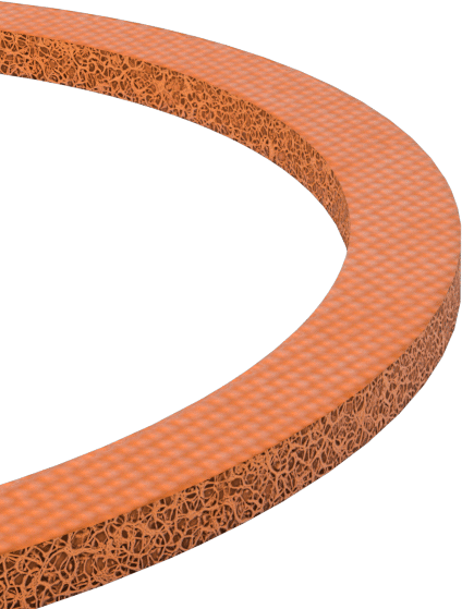 Yüksek Sıcaklık Köpük Halka, 4" OD, 3-1/2" ID