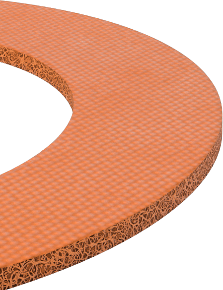 Yüksek Sıcaklık Köpük Halka, 5-3/8" OD, 3-1/2" ID