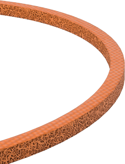 Yüksek Sıcaklık Köpük Halka, 4-1/4" OD, 4" ID