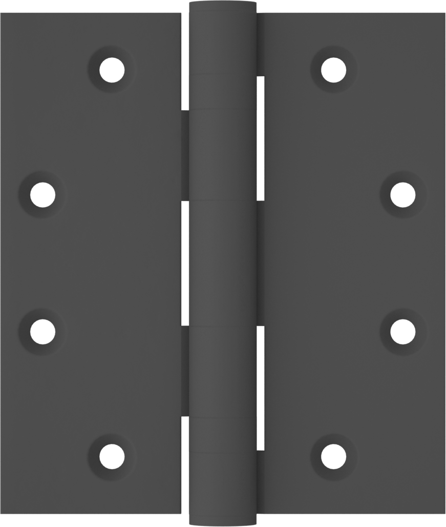 Rulmanlı Gömme Montajlı Şablon Menteşe, Çıkarılabilir Pim, Astarlı Çelik, 4-1/2“ x 2” x 0,134" Yapraklar