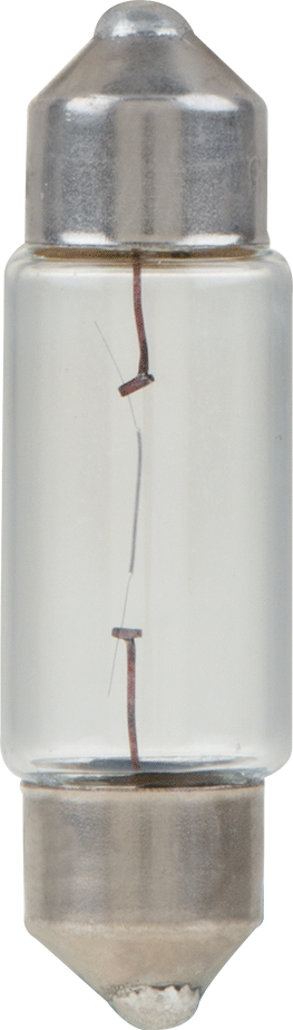 Minyatür Ampul, Festoon Tabanı, Anma Numarası 6418 ve C5W, 5W